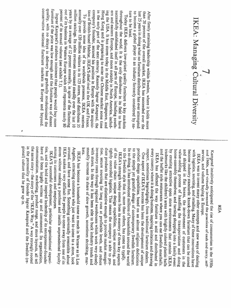 Ikea Case Study Solution PDF