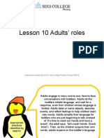Lesson 10 Adults' Roles