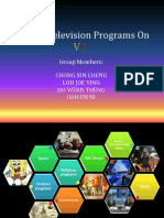 Weekly TV3 Programming Breakdown by Genre