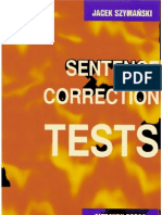 Sentence Correction Tests - Jacek Szymanski PP