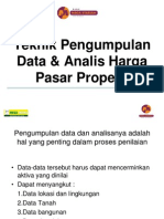 04.2 Teknik Pengumpulan Data Dan Analisis Harga Pasar Properti Maret 2012