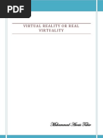 Download Virtual Reality by Muhammad Awais Tahir SN16665768 doc pdf