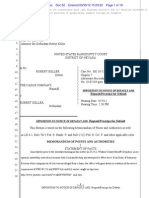 3 30 12 Edited Coughlin's Filing Detailing Prejudice To Client's Affairs From Wrongful Summary Incarceration and Theft of His Phone by Judges Holmes and Howard 0204 62337 NVB-10-05104 52639