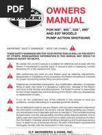 Download Mossberg 500 Shotgun Owners Manual by mccomput91 SN16666051 doc pdf