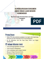 Tata Cara Pengurusan Dokumen Perjalanan Dinas Luar Negeri