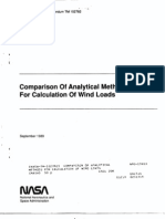 Comparison of Analytical Methods For Calculation of Wind Loads
