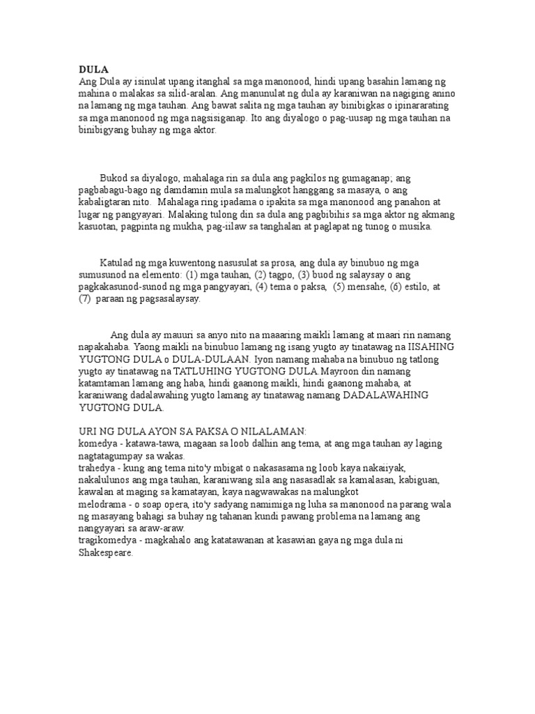DULA | PDF