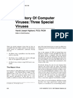 A History of Computer Viruses - Three Special Viruses