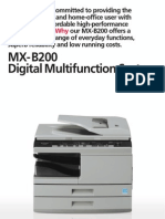Midshire Business Systems - Sharp MX-B200 - Digital Multifunction System Brochure