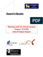 Working With The Virtual Campus 2011