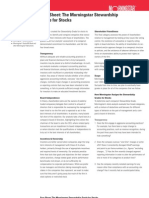 Morningstar Stewardship Grade Stocks Factsheet