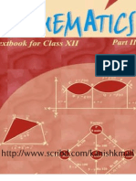 88431840 NCERT Mathematic Class XII Book Part II