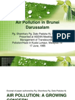 Air Polution A Growing Concern in Brunei