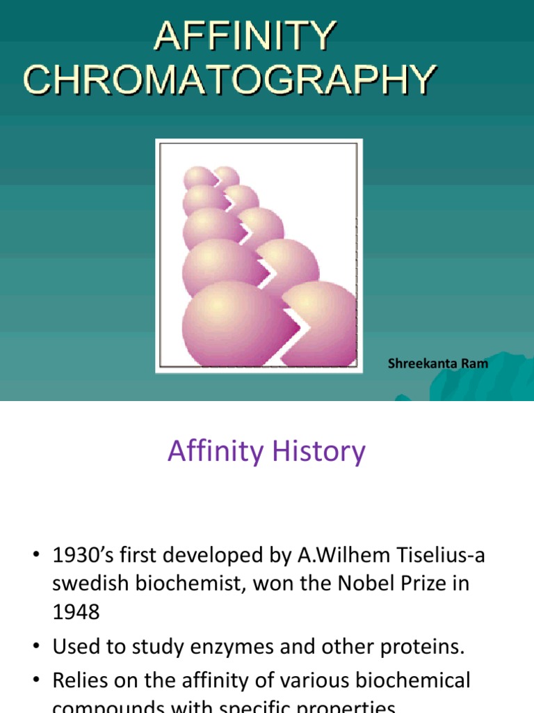 Affinity Chromatography Overview | PDF | Ligand (Biochemistry) | Antibody