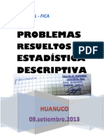 Solucionario Estadistica Descriptiva CRUZ