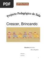 projeto pedagógico de sala de aula de educação infantil