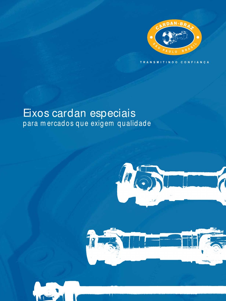 Catalogo Cardan Braz PDF | PDF | Qualidade (negócios) | Engenharia Mecânica