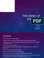 The Bank of England: Group-Arjun Khosla Radhey D. Suhash T. Shifali Jindal