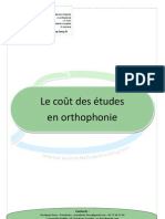 Coût Des Études Orthophonie PDF