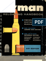 Lyman Reloading Handbook - 44th Edition - 1967