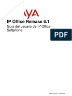 Avaya IP Office Release 6.1 Guia de Usuario Ip Office Softphone