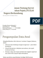 Temuan-Temuan Tentang Survei Biaya Kepatuhan Pajak (TCCS