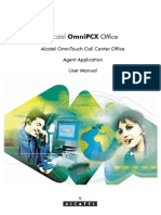 Alcatel Omnipcx Office: Alcatel Omnitouch Call Center Office Agent Application User Manual