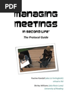 Download Managing Meetings in Second Life - The Protocol Guide by Pauline Randall SN16672376 doc pdf