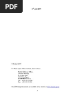 Download Kenya Budget Speech 200910 by Eric Kitetu SN16673291 doc pdf