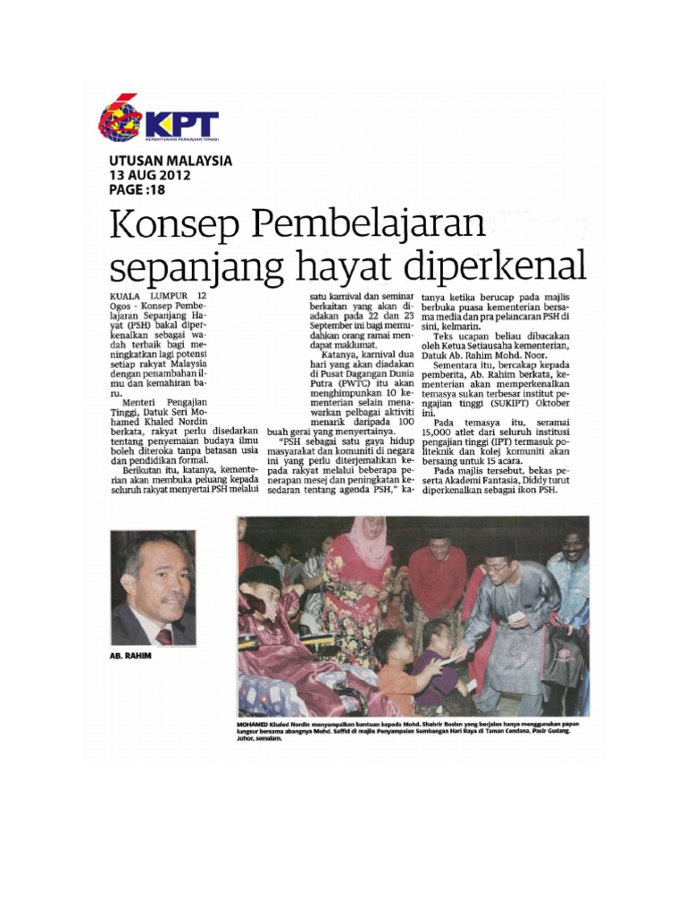 Pembelajaran Sepanjang Hayat