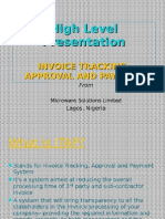 Invoice Approval and Tracking Presentation
