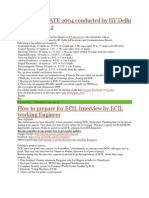 Analysis of GATE 2004 Conducted by IIT Delhi For GATE 2012