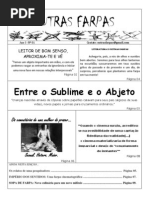 Jornal Outras Farpas.Primeira Edição