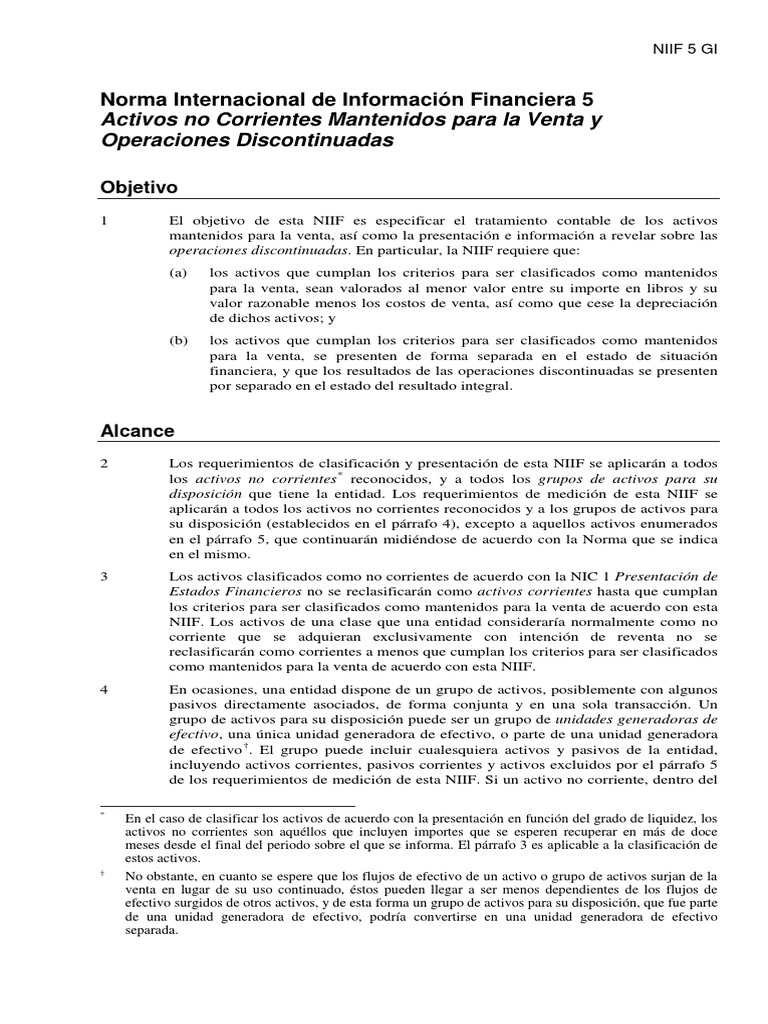 5 Niif | PDF