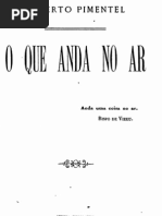 O Que Anda No Ar, de Alberto Pimentel