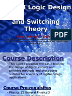 ECE103 Logic Design and Switching Theory Introduction and Chapter 1