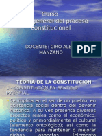 Teoria de La Constitucion en El Perú