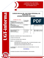 Ugt-Informa Cursos On Line Septiembre