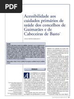 Acessibilidade Aos Cuidados Primarios