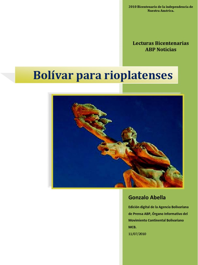 Abp Abella Gonazolo Bolivar Para Riopaltenses - 