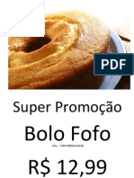 Bolo Fofo