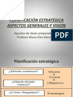 Diapositivas de Planificación Estratégica Parte 1 Vision