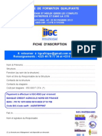 Iigc Fiche d Inscription