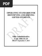 Download Ohio draft operating standards for gifted students by blankamnco SN166833913 doc pdf