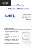 2 - Sistemas de Esgoto