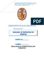 Control de Temperatura Con Termistor