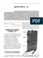 Funkgeschichte - Tornisterfunkgeräte PRC 8... 10