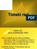 2008 Vjezba 10 Timski Rad