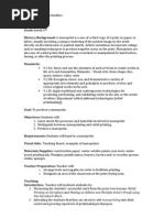 Monoprint Lesson Plan