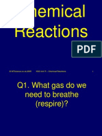 Chemical Reactions: © Ntscience - Co.Uk 2005 Ks3 Unit 7F - Chemical Reactions 1